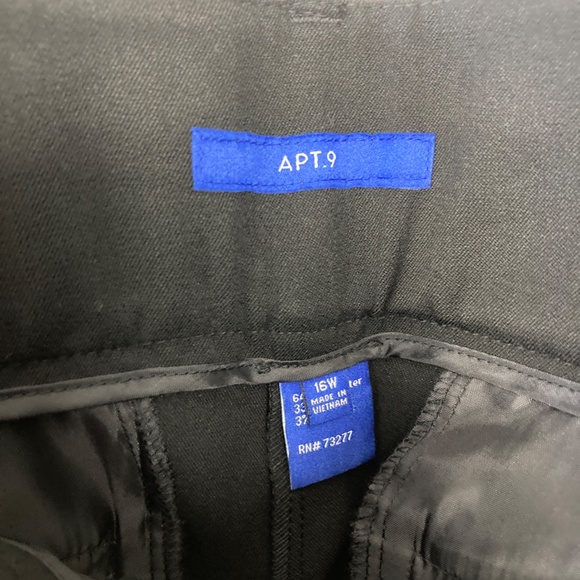 Black Apt 9 Slacks/Trousers - Picture 5 of 6